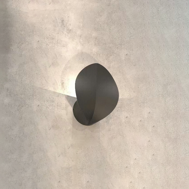 Contemporary Nordic Waterproof Aluminum Multishape Four-Leaf Clover Elliptical LED Wall Sconce Lamp For Outdoor Patio Cuvalon