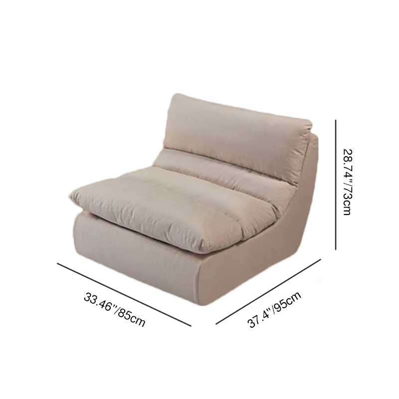35D Sponge Compressible Sofa - Nordic Perfect Blend Of Comfort, Sustainability, And Convenience For Living Room & Bedroom Cuvalon
