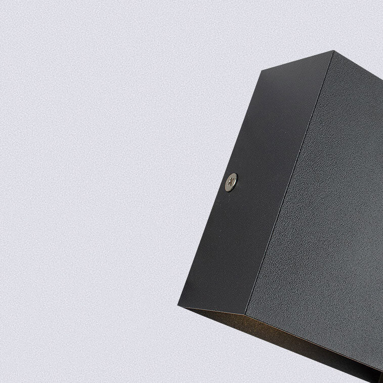 Modern Minimalist Square Aluminum LED Wall Sconce Lamp Cuvalon