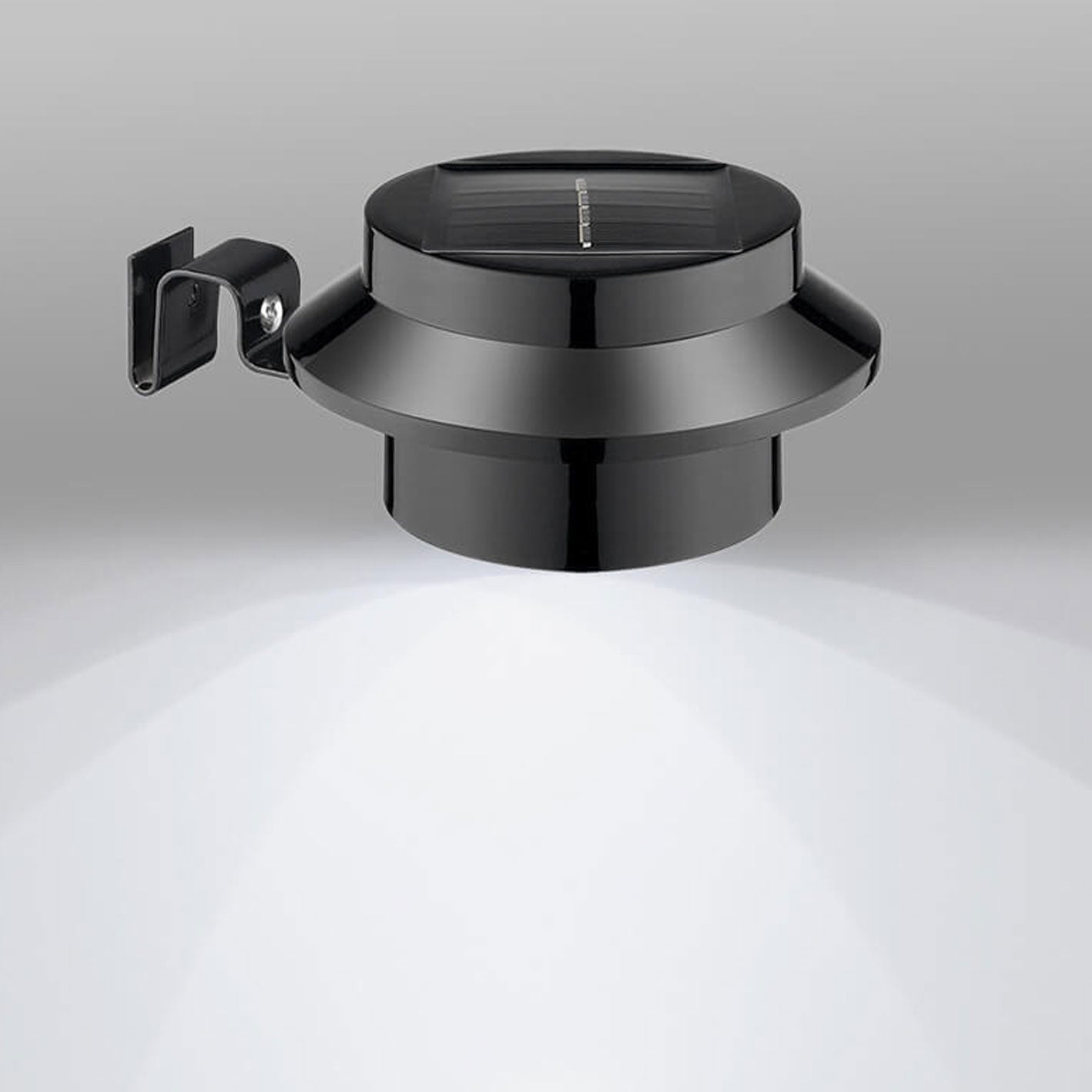 Solar Cylinder LED Outdoor Waterproof Fence Wall Sconce Lamp Cuvalon