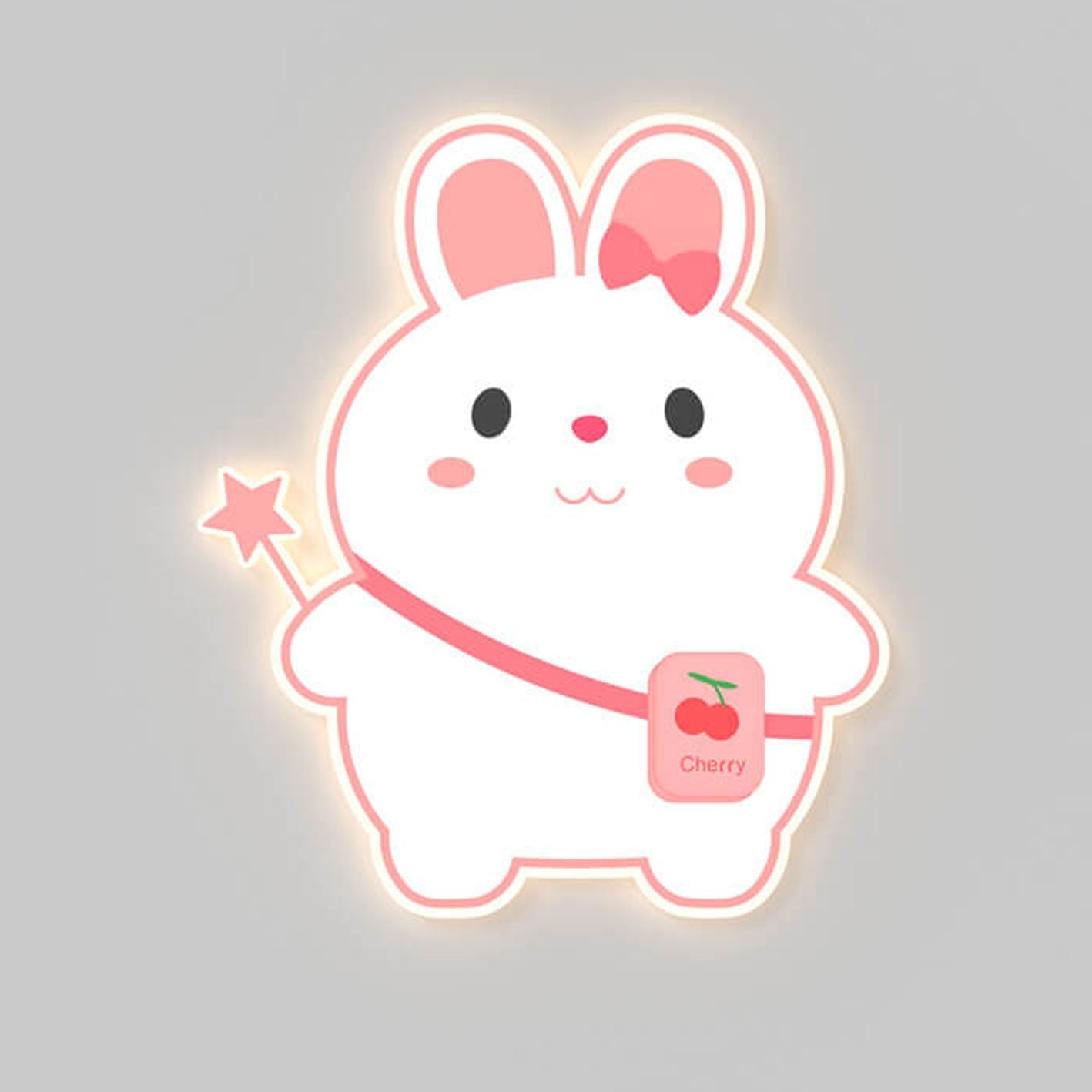Creative Cartoon Rabbit Unicorn Kids LED Wall Sconce Lamp Cuvalon