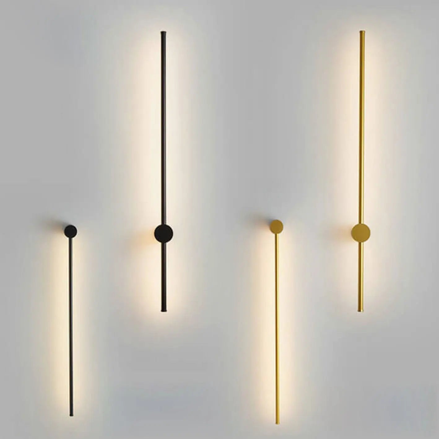 Minimalist Strip Aluminum LED Wall Sconce Lamp Cuvalon