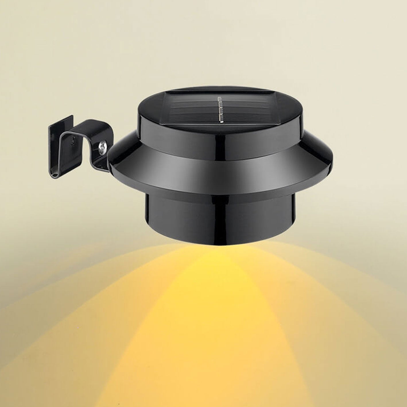 Solar Cylinder LED Outdoor Waterproof Fence Wall Sconce Lamp Cuvalon