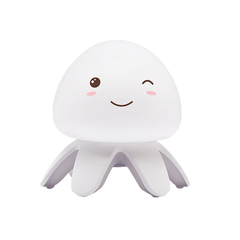 Creative Silicone Jellyfish Music USB Rechargeable Remote Control LED Night Light Table Lamp Cuvalon