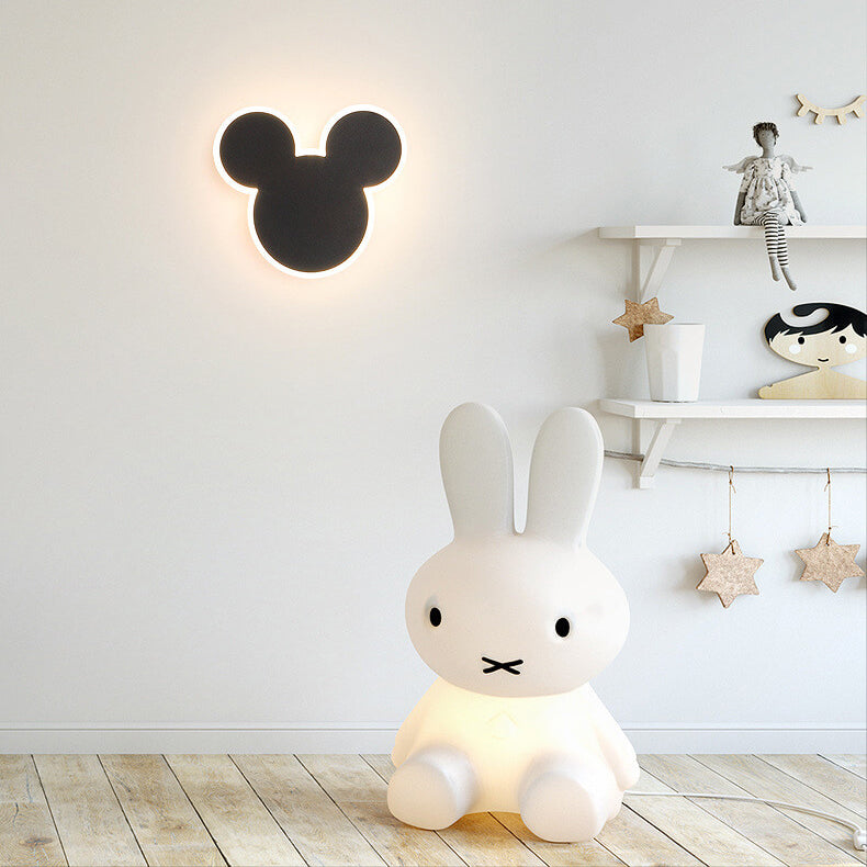 Cartoon Creative Mouse Rabbit LED Wall Sconce Lamp Cuvalon