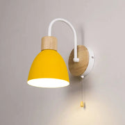Nordic Macaron 1-Light Zipper Switch Wall Light Cuvalon