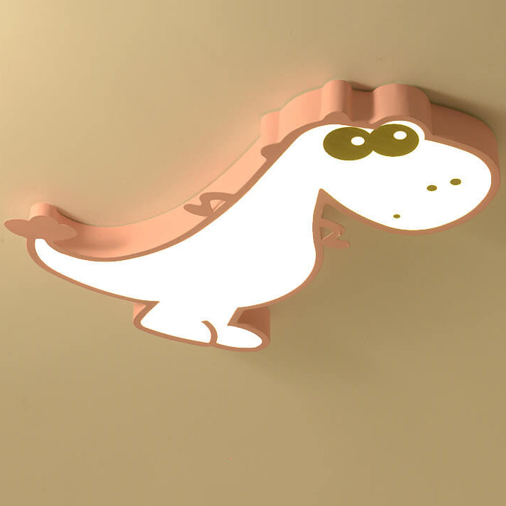 Cartoon Creative Dinosaur LED Flush Mount Ceiling Light Cuvalon