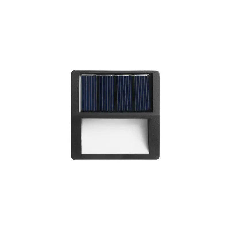 Outdoor Solar Round Square LED Waterproof Patio Step Light Cuvalon