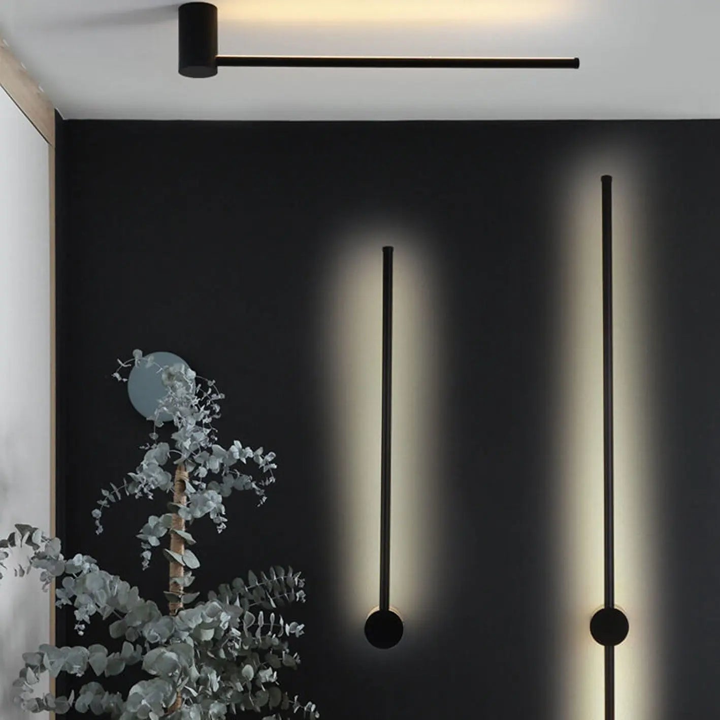Minimalist Strip Aluminum LED Wall Sconce Lamp Cuvalon