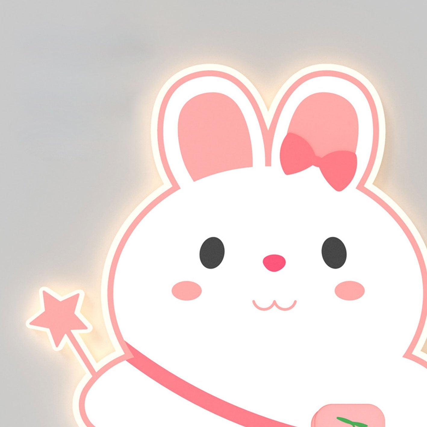 Creative Cartoon Rabbit Unicorn Kids LED Wall Sconce Lamp Cuvalon
