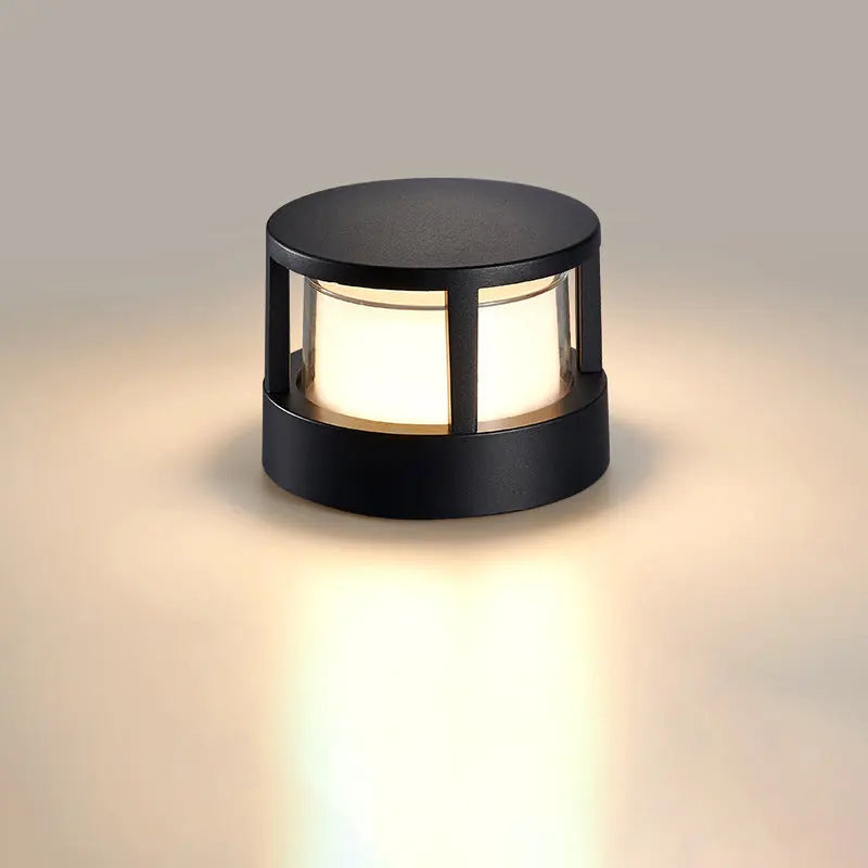 Industrial Waterproof Aluminum Cylinder LED Outdoor Lawn Landscape Light Cuvalon