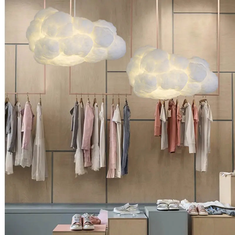 Floating Cloud 1-Light LED Pendant Light Cuvalon