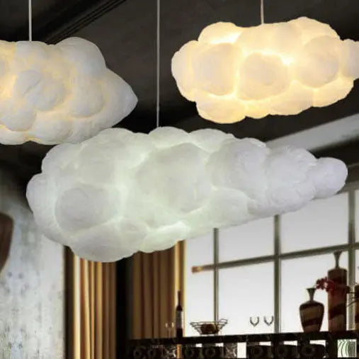 Floating Cloud 1-Light LED Pendant Light Cuvalon