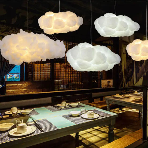 Floating Cloud 1-Light LED Pendant Light Cuvalon