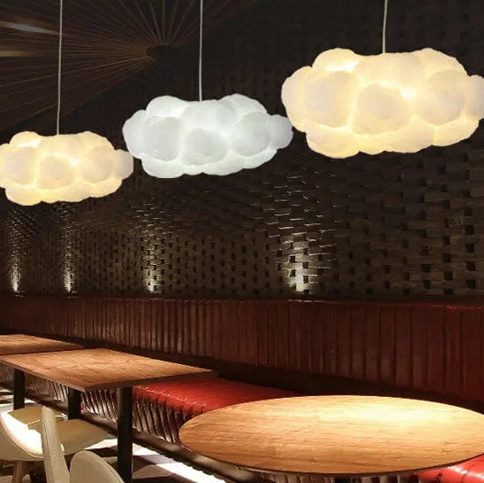 Floating Cloud 1-Light LED Pendant Light Cuvalon