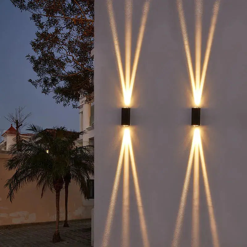 Modern Minimalist Outdoor Waterproof Beam Spotlight LED Outdoor Decorative Wall Sconce Lamp Cuvalon