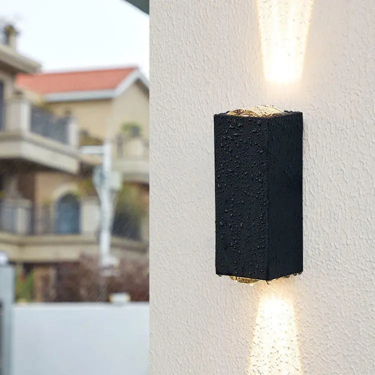 Modern Minimalist Outdoor Waterproof Beam Spotlight LED Outdoor Decorative Wall Sconce Lamp Cuvalon