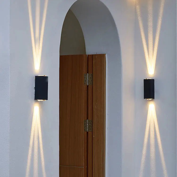 Modern Minimalist Outdoor Waterproof Beam Spotlight LED Outdoor Decorative Wall Sconce Lamp Cuvalon