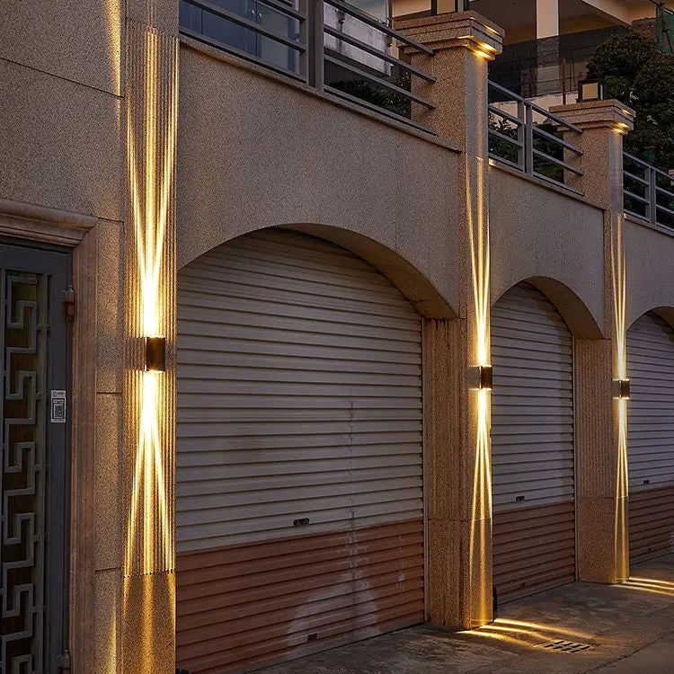 Modern Minimalist Outdoor Waterproof Beam Spotlight LED Outdoor Decorative Wall Sconce Lamp Cuvalon