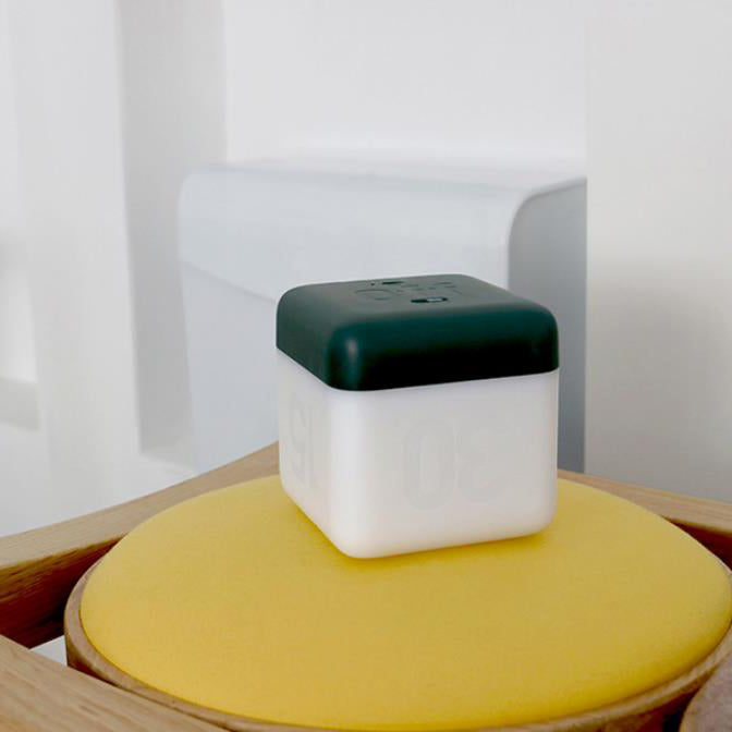 Modern Magic Cube Turn Timer Night Light USB Rechargeable LED Table Lamp Cuvalon