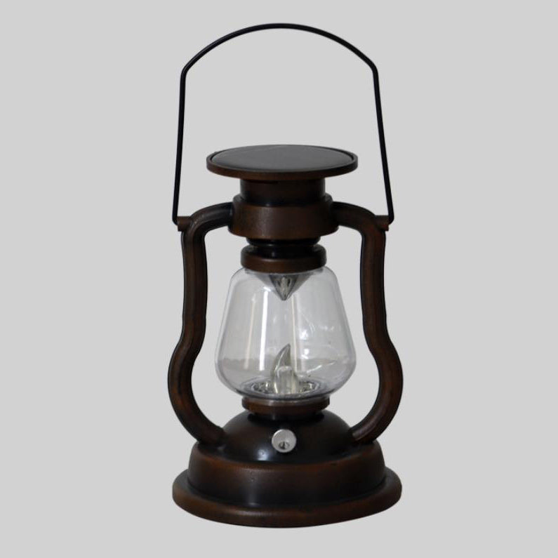 Solar Retro Kerosene Lamp Horse Lamp LED Outdoor Garden Patio Decoration Portable Flame Candle Light Cuvalon