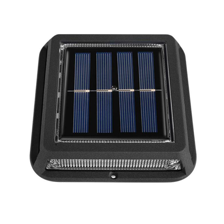 Modern Square Waterproof Solar LED Outdoor Garden Balcony Street Light Cuvalon