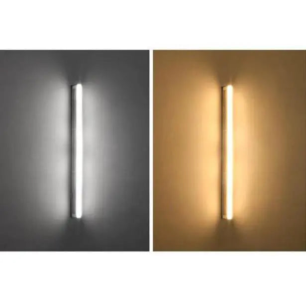 Modern Long Acrylic Solar LED Waterproof Outdoor Garden Wall Light Cuvalon