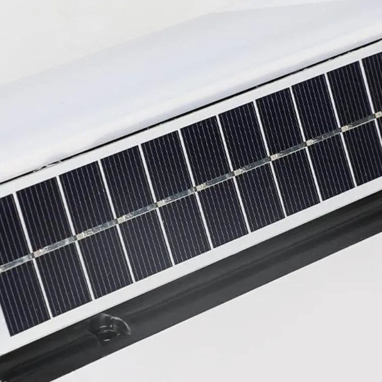 Modern Long Acrylic Solar LED Waterproof Outdoor Garden Wall Light Cuvalon