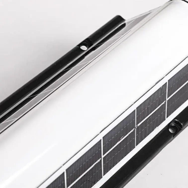 Modern Long Acrylic Solar LED Waterproof Outdoor Garden Wall Light Cuvalon