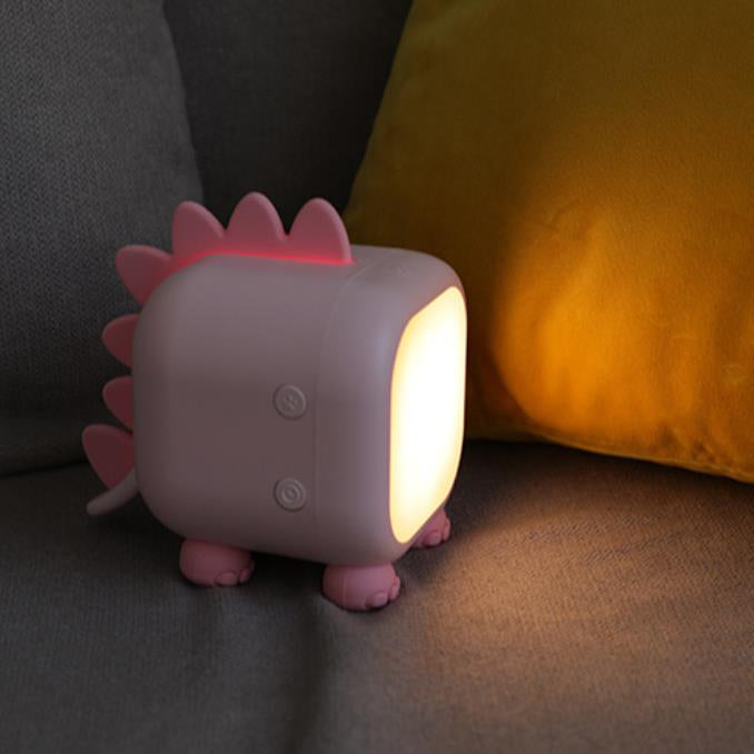 Creative Silicone Dinosaur Square USB LED Night Light Table Lamp Cuvalon