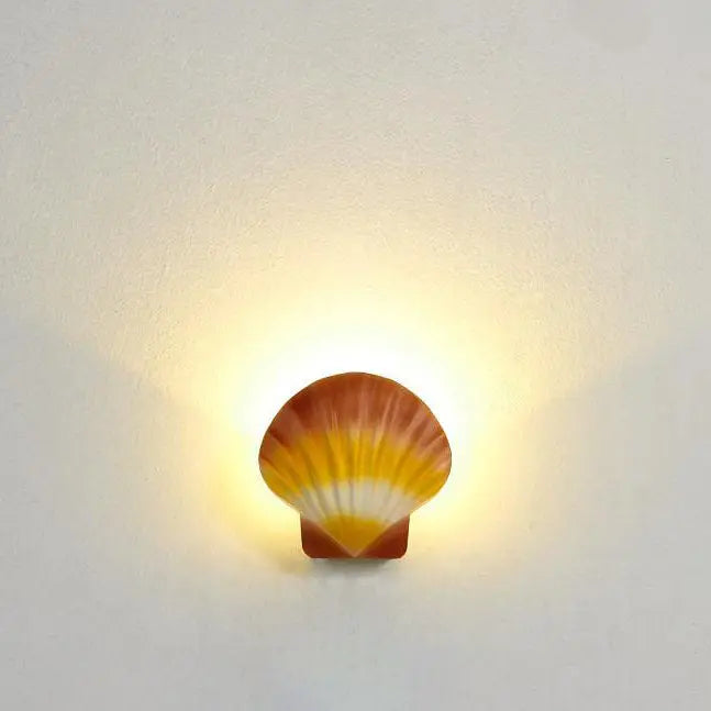 Outdoor Creative Shell Design Aluminum LED Waterproof Wall Sconce Lamp Cuvalon