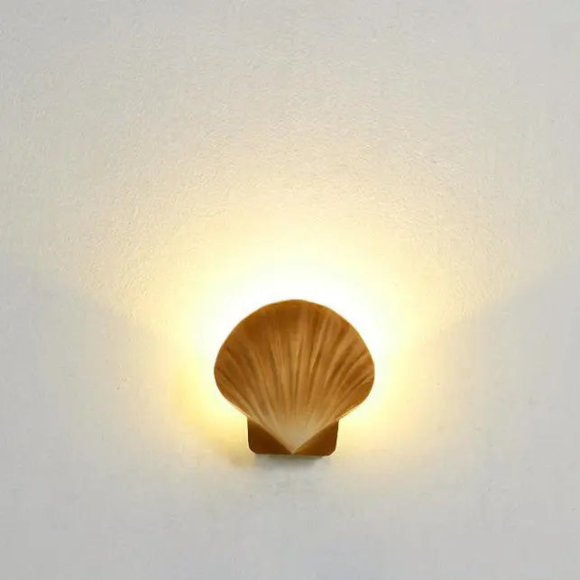 Outdoor Creative Shell Design Aluminum LED Waterproof Wall Sconce Lamp Cuvalon