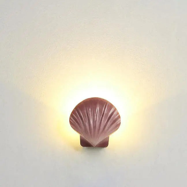 Outdoor Creative Shell Design Aluminum LED Waterproof Wall Sconce Lamp Cuvalon