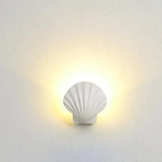 Outdoor Creative Shell Design Aluminum LED Waterproof Wall Sconce Lamp Cuvalon