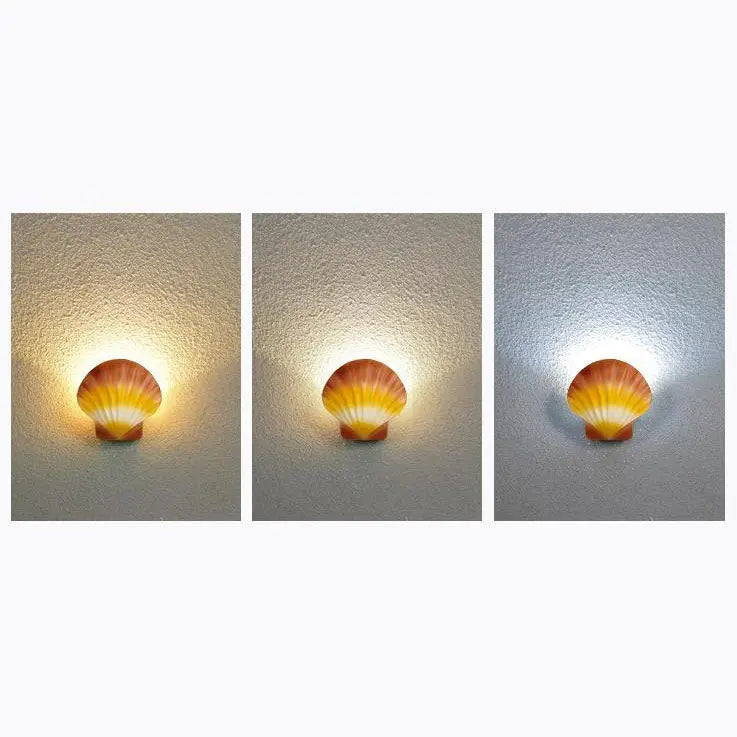 Outdoor Creative Shell Design Aluminum LED Waterproof Wall Sconce Lamp Cuvalon
