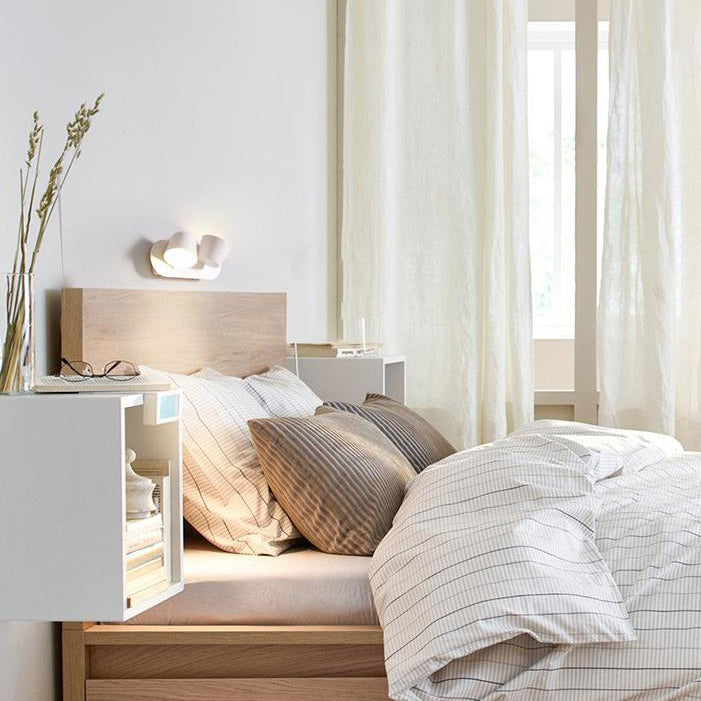 Contemporary Minimalist Dome Frosted Rotatable Aluminum LED Reading Wall Sconce Lamp For Bedroom Cuvalon