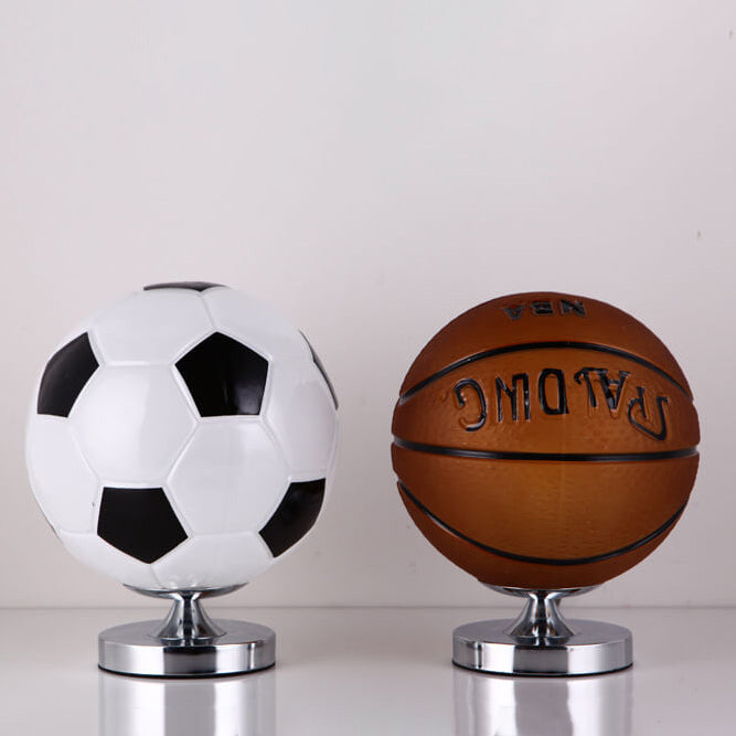 Children's Creative Sports Ball Design 1-Light Table Lamp Cuvalon