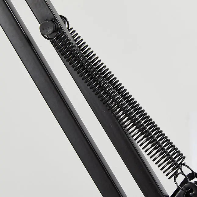 Modern Minimalist Retractable Long Arm Clip Iron ABS 1-Light Table Lamp For Bedroom Cuvalon