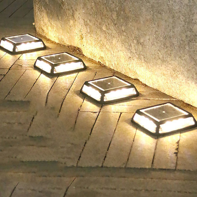 Modern Square Waterproof Solar LED Outdoor Garden Balcony Street Light Cuvalon