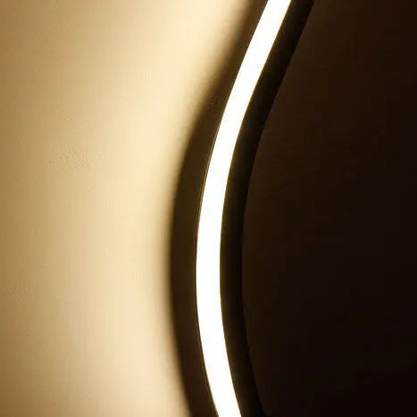 Modern Long Aluminum Snake Shaped 1-Light Curved LED Wall Sconce Lamp Cuvalon