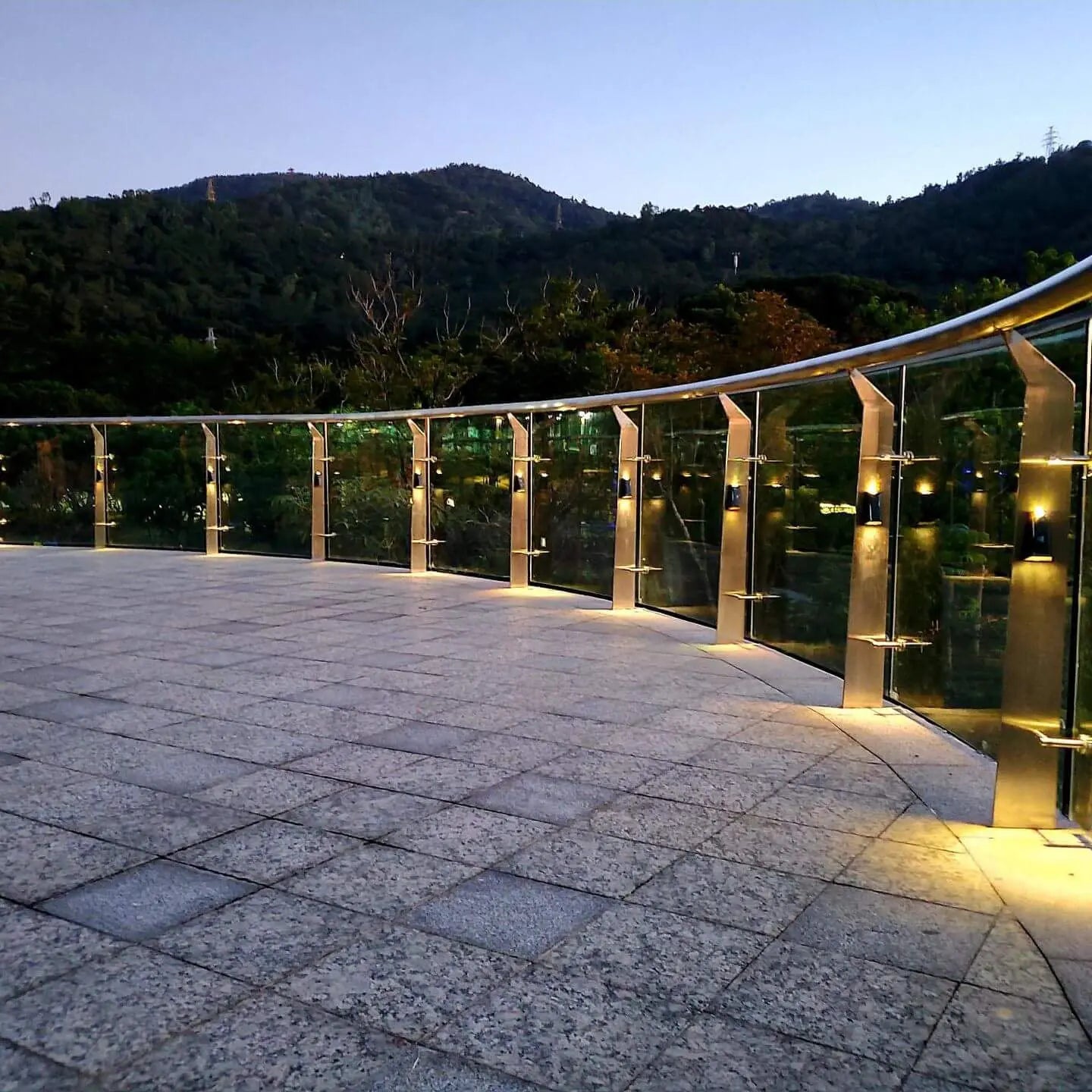 Solar Simple Trapezoid Outdoor RGB Patio LED Wall Sconce Lamp Cuvalon