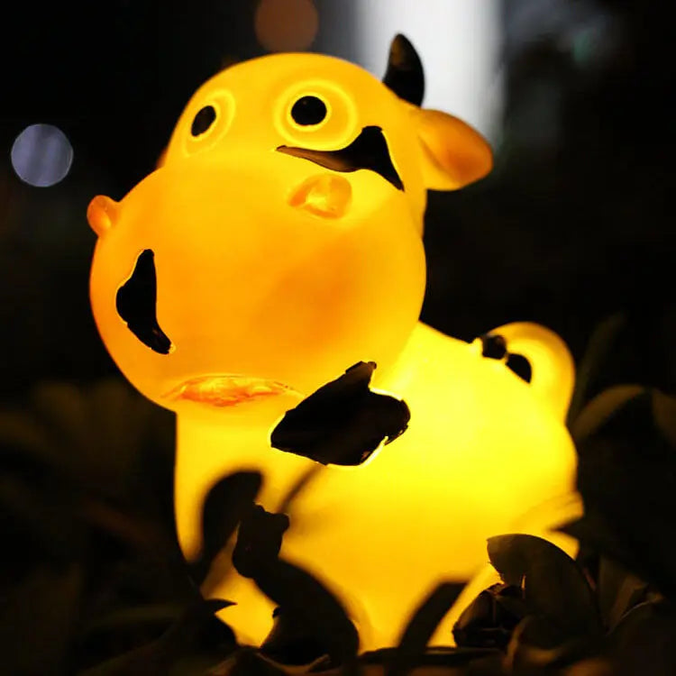 Resin Solar Creative Animal Shape Waterproof LED Garden Lawn Landscape Light Cuvalon