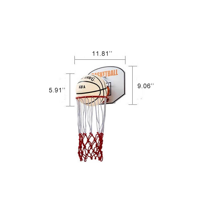 Creative Cartoon Basketball 1-Light Wall Sconce Lamp Cuvalon