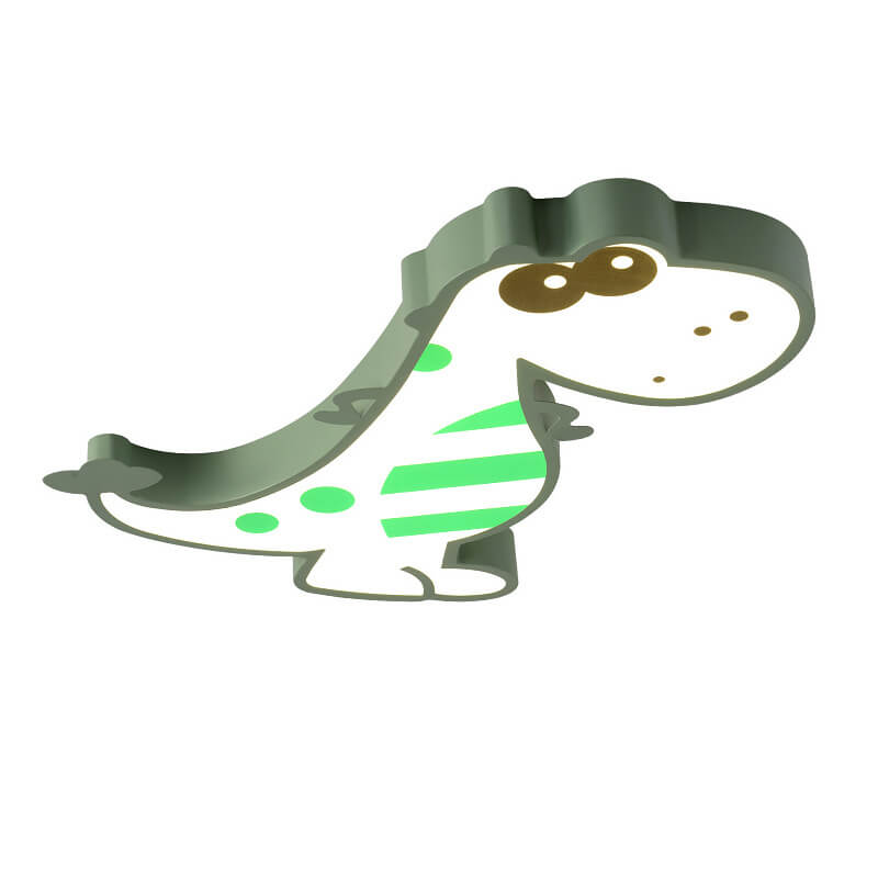 Cartoon Creative Dinosaur LED Flush Mount Ceiling Light Cuvalon