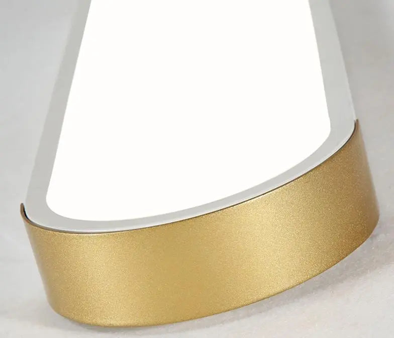 Modern Minimalist Rectangular Ring LED Flush Mount Ceiling Light Cuvalon