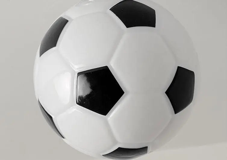 Creative Basketball Soccer Glass 1-Light Semi-Flush Mount Ceiling Light Cuvalon