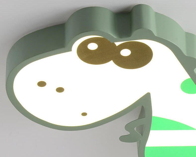Cartoon Creative Dinosaur LED Flush Mount Ceiling Light Cuvalon