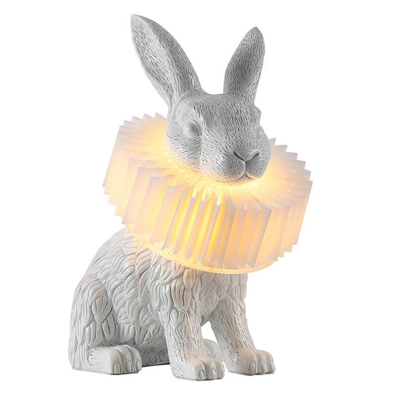 Modern Creative Resin Rabbit LED 1-Light Table Lamp Cuvalon