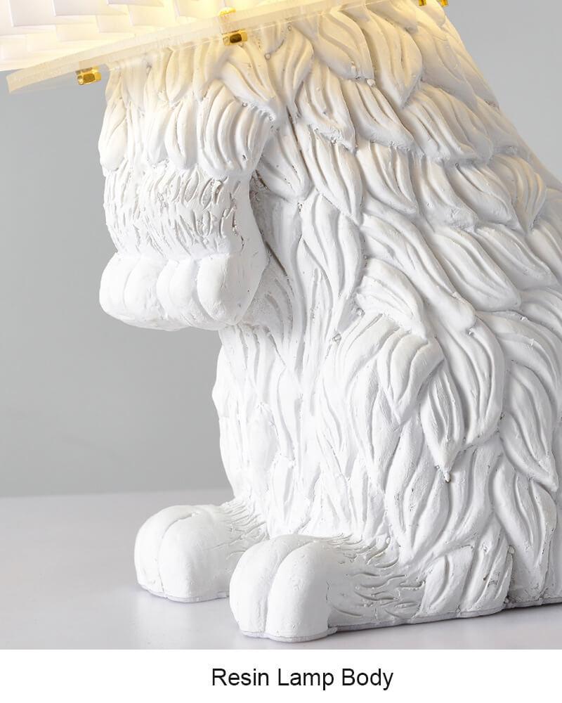 Modern Creative Resin Rabbit LED 1-Light Table Lamp Cuvalon