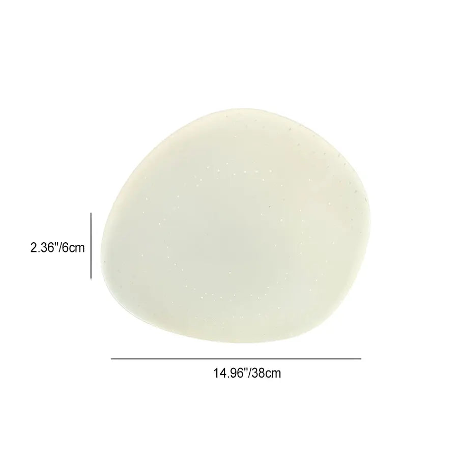 Modern Pebble Stone Star Effect LED Flush Mount Ceiling Light Cuvalon